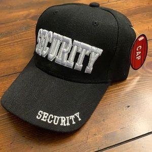 NWT Security baseball caps